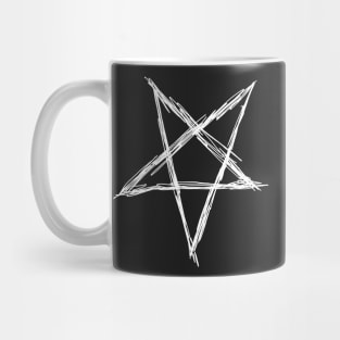 Pentagram (white) Mug